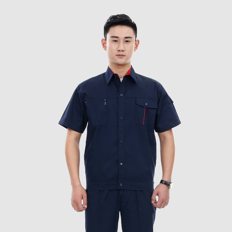 夏季工作服6602藏蓝