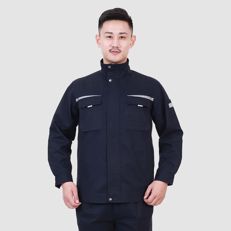 春秋工作服1810尖刀款藏蓝