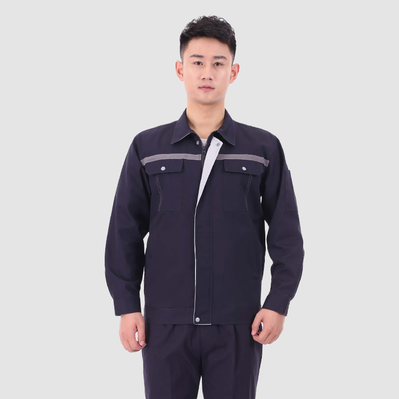 春秋工作服0535藏蓝