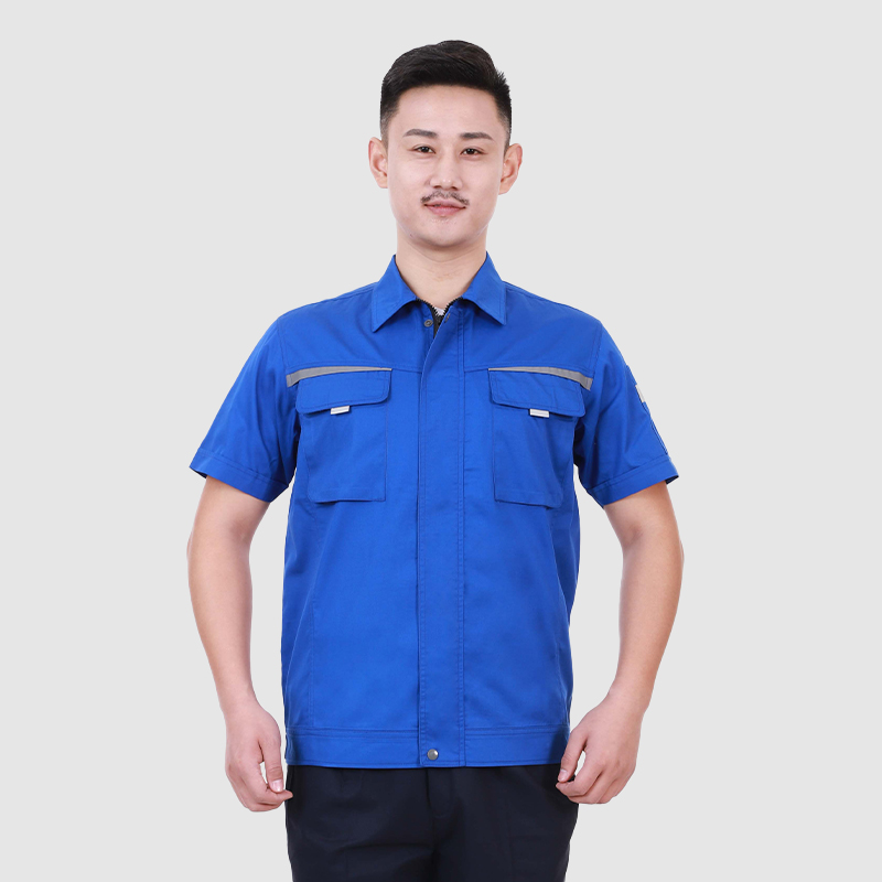 夏季工作服7710尖刀夏宝蓝