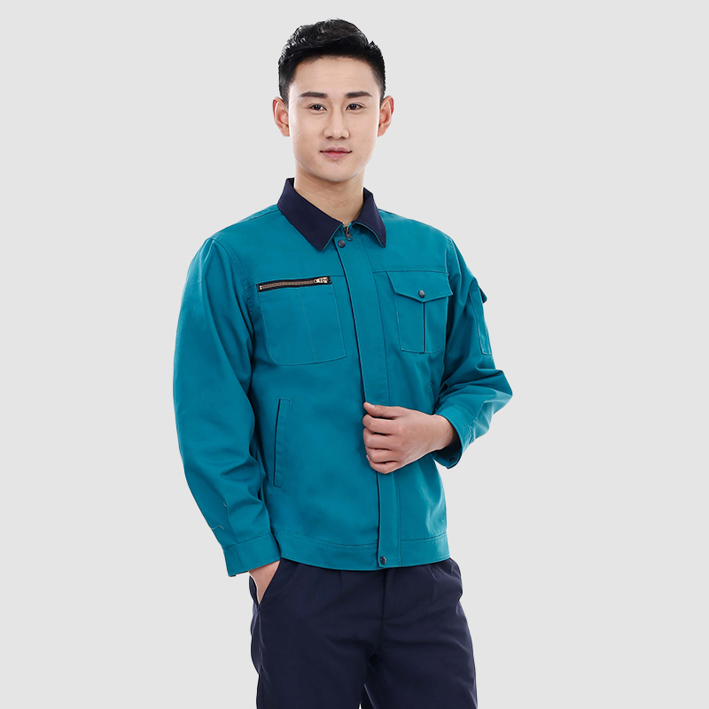 春秋工作服8801墨绿