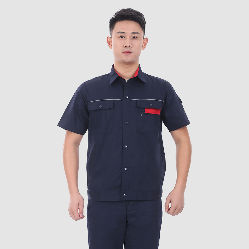 夏季工作服防静电9903藏蓝