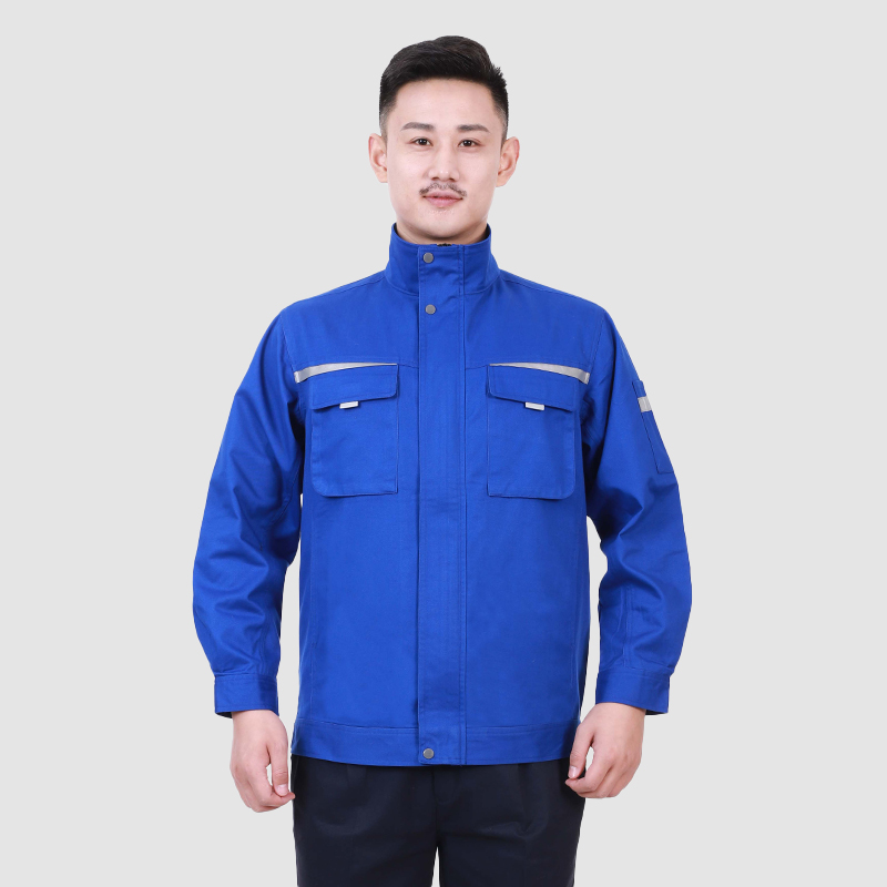 春秋工作服1810尖刀款宝蓝