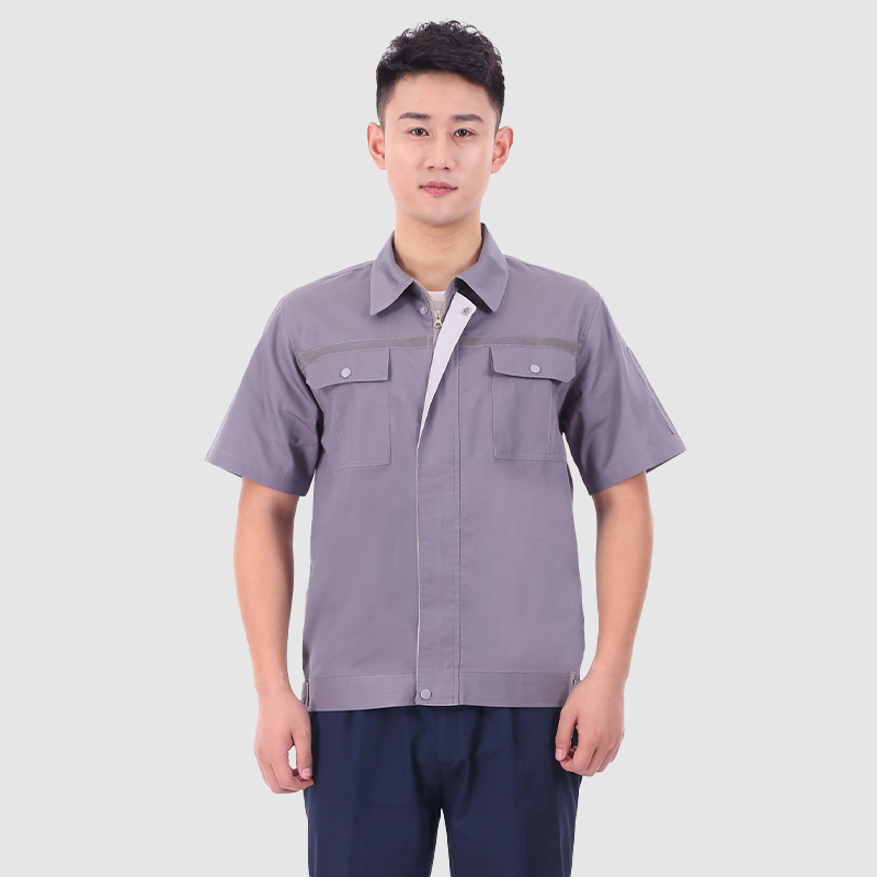 夏季工作服0532灰色