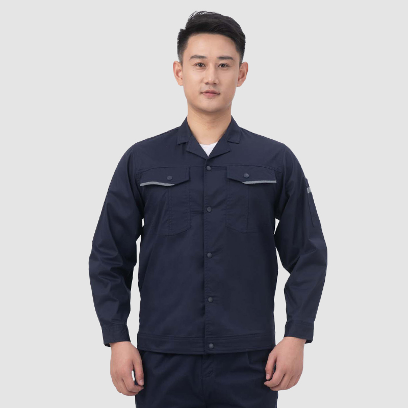 夏季工作服6605弹力藏蓝