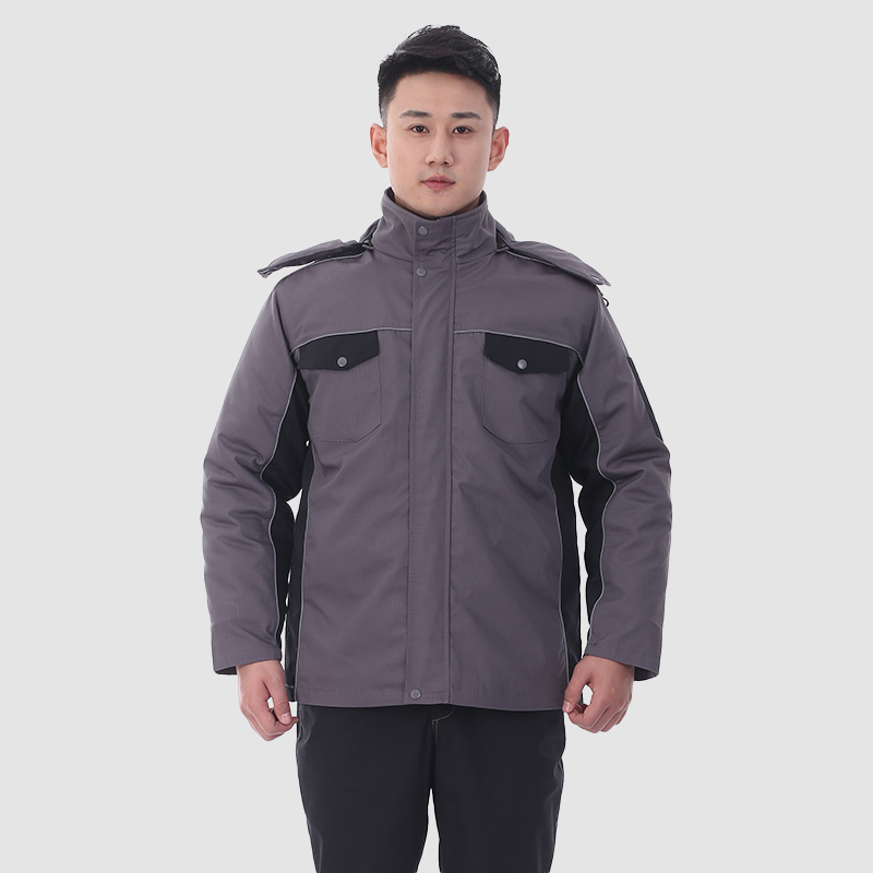 冬季工作服9803灰黑防撕裂