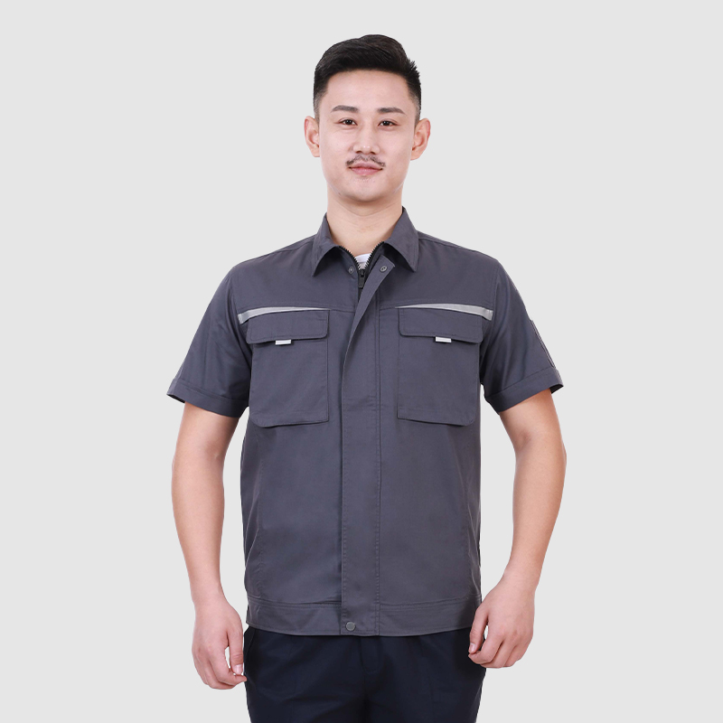 夏季工作服7710尖刀夏灰色