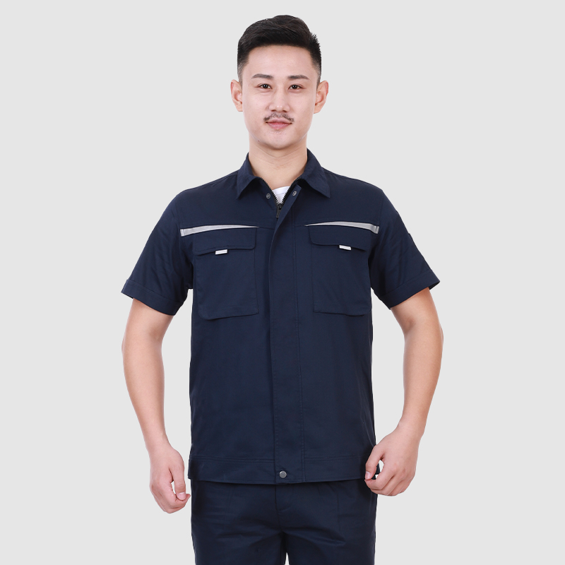 夏季工作服7710尖刀夏藏蓝-