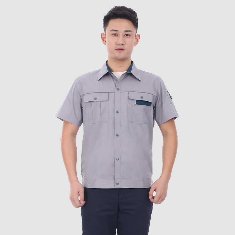 夏季工作服防静电9903灰色