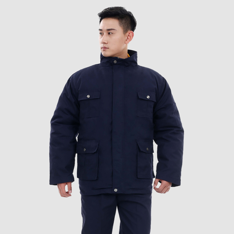 冬季工作服5801冬款棉衣藏蓝