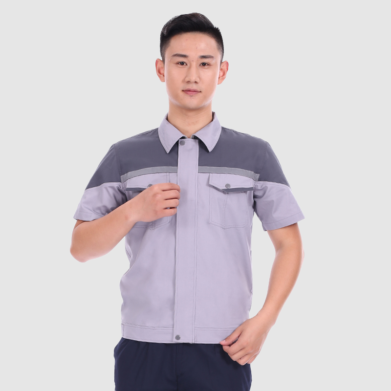 夏季工作服7701灰色-