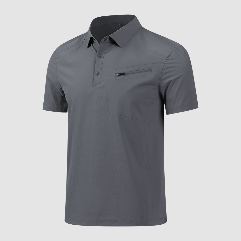 POLO衫定制SKY8089-中灰