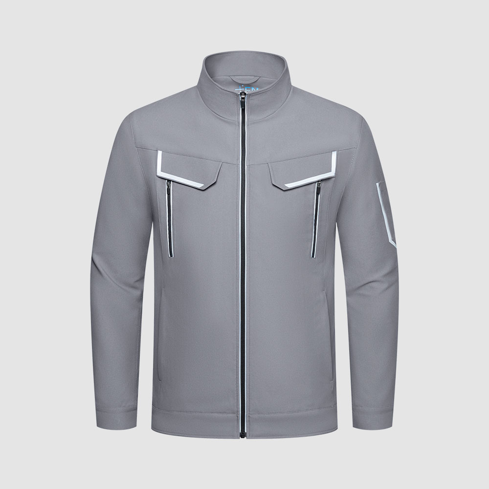 春秋工作服SKY006-浅灰色