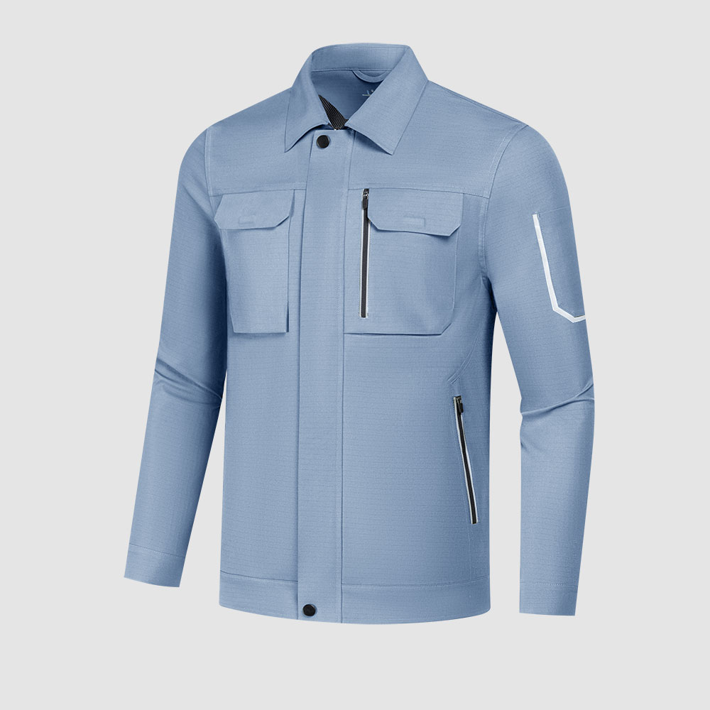 春秋工作服SKY002-雾霾蓝