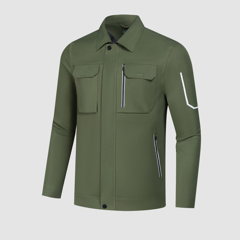 春秋工作服SKY002-橄榄绿