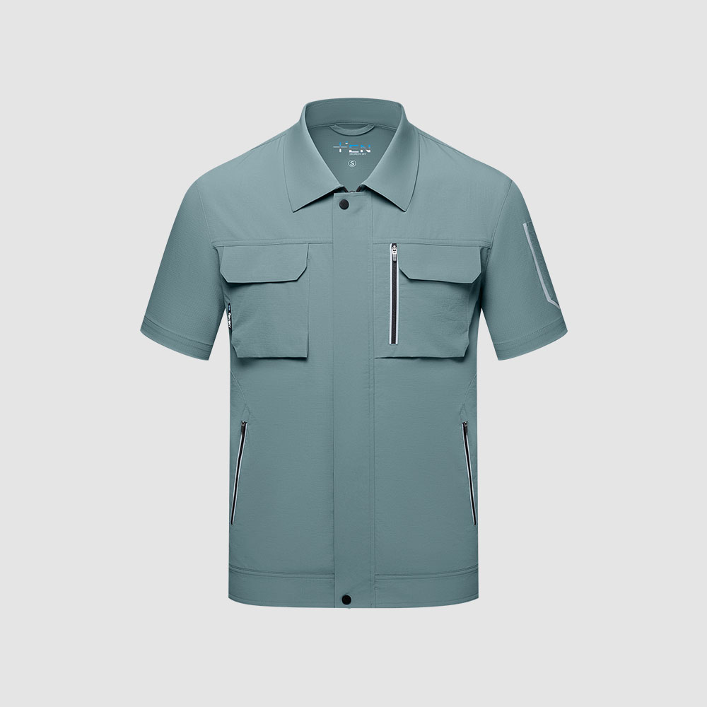 夏季工作服SKY008-竹叶青