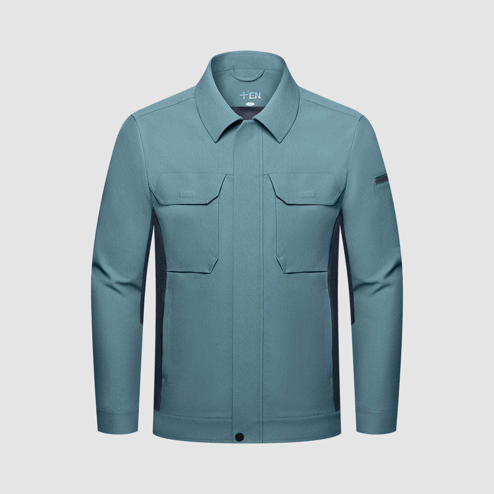 春秋工作服SKY007-竹叶青