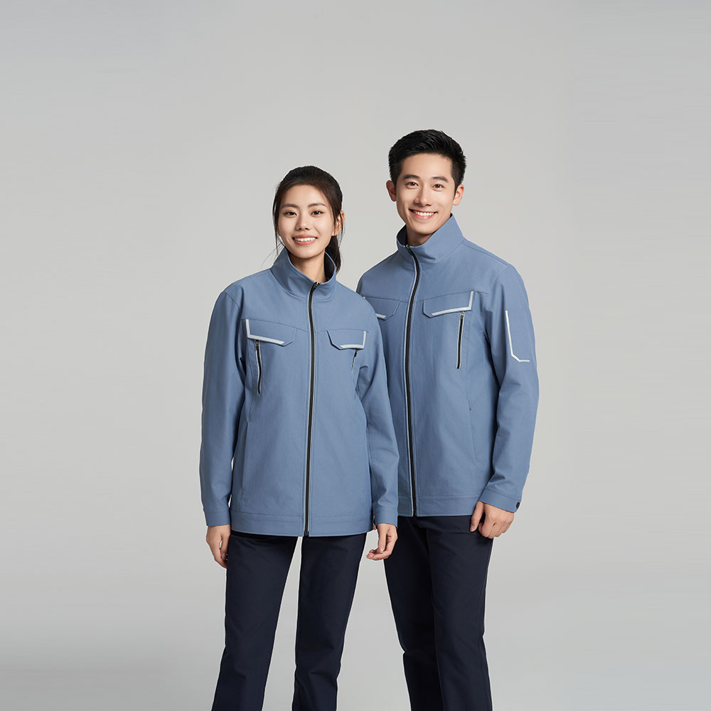 春秋工作服SKY006-雾霾蓝