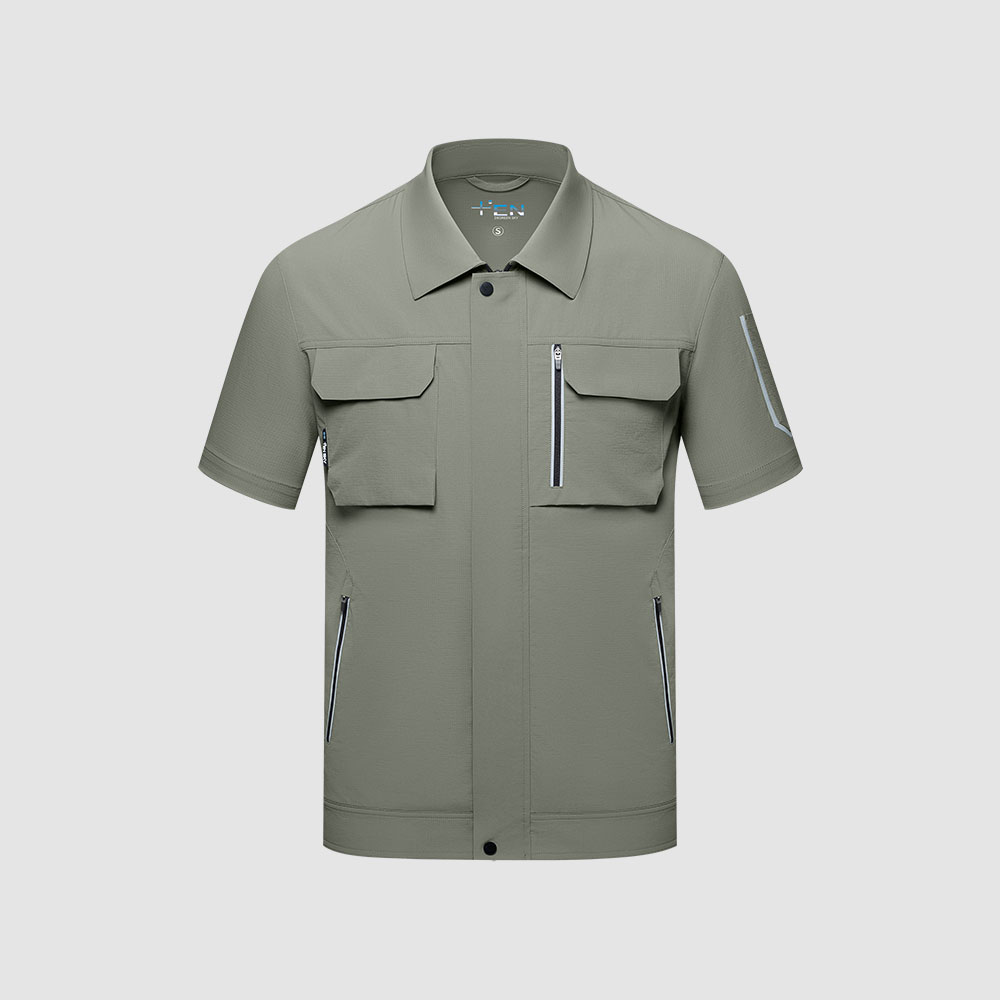 夏季工作服SKY008-橄榄绿