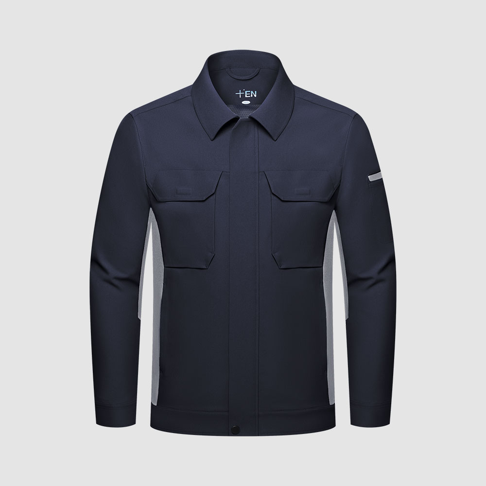 春秋工作服SKY007-深藏蓝