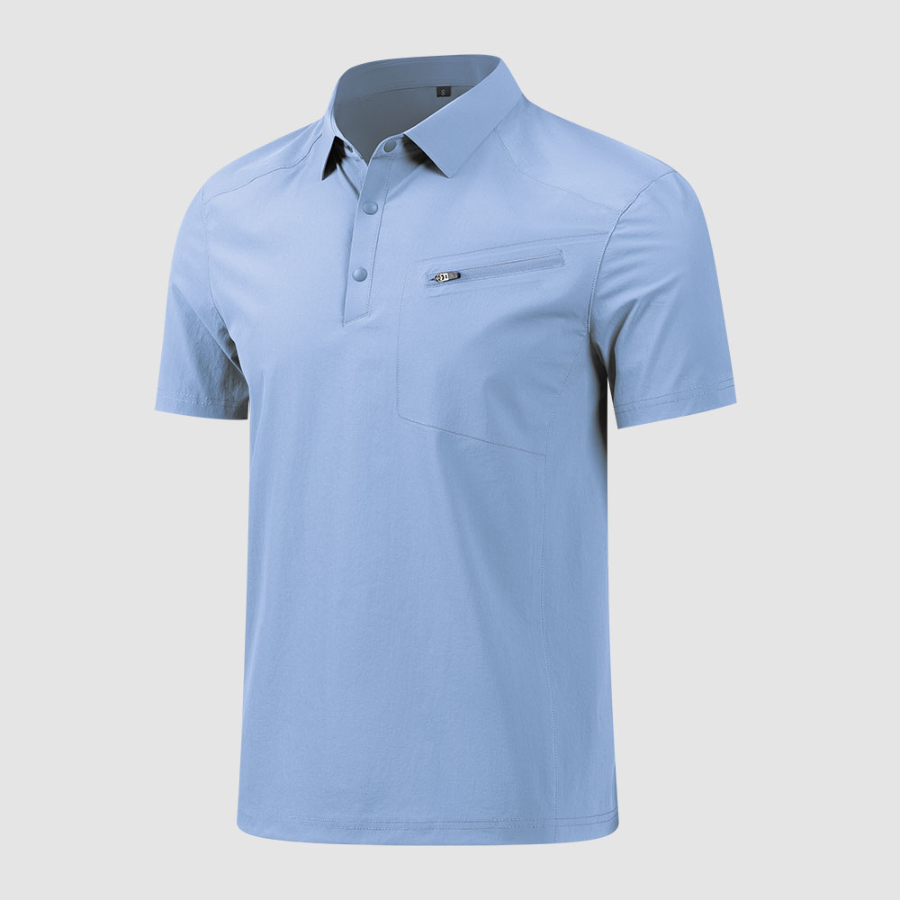 POLO衫定制SKY8089-雾霾蓝