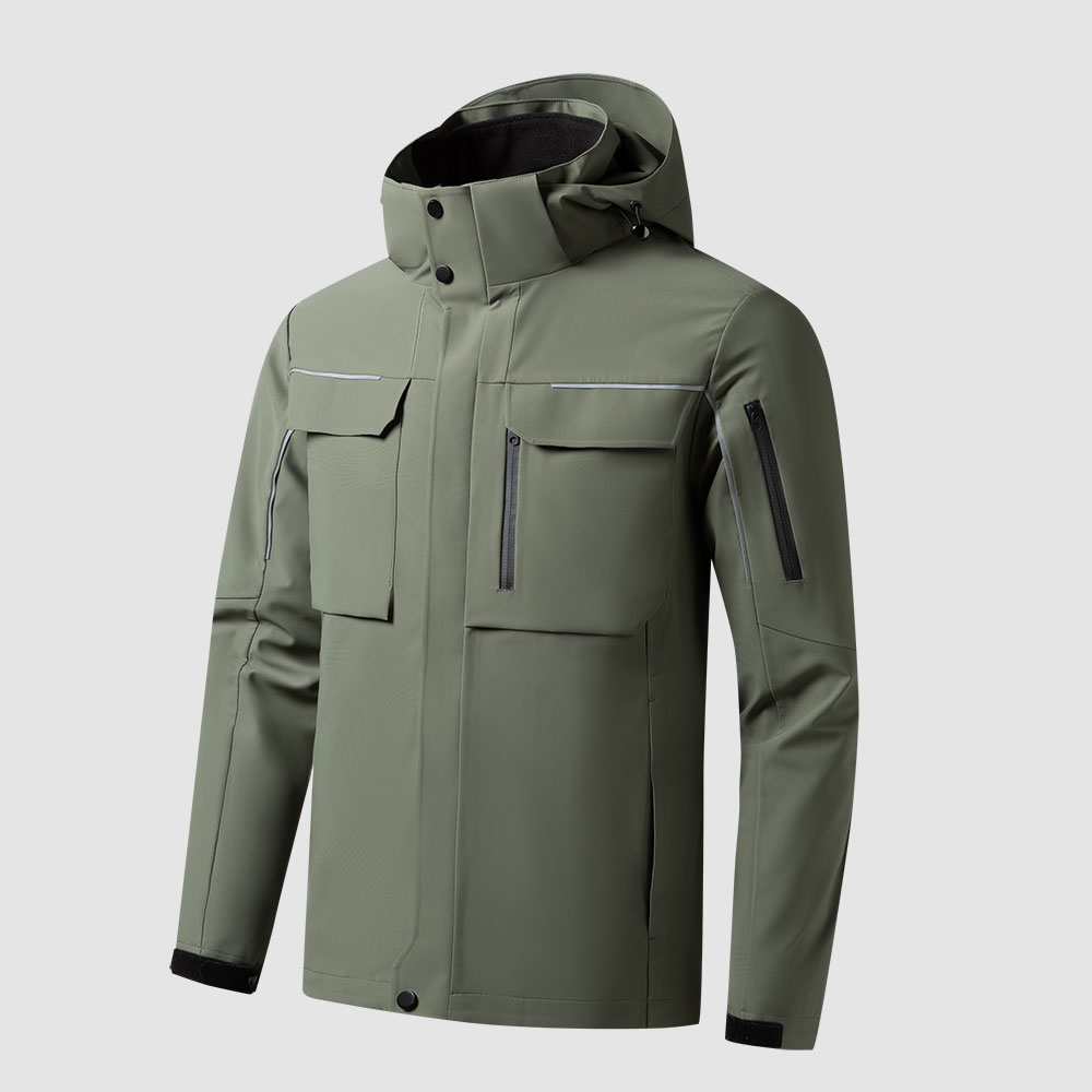 冲锋衣SKY6016-牛油果绿色