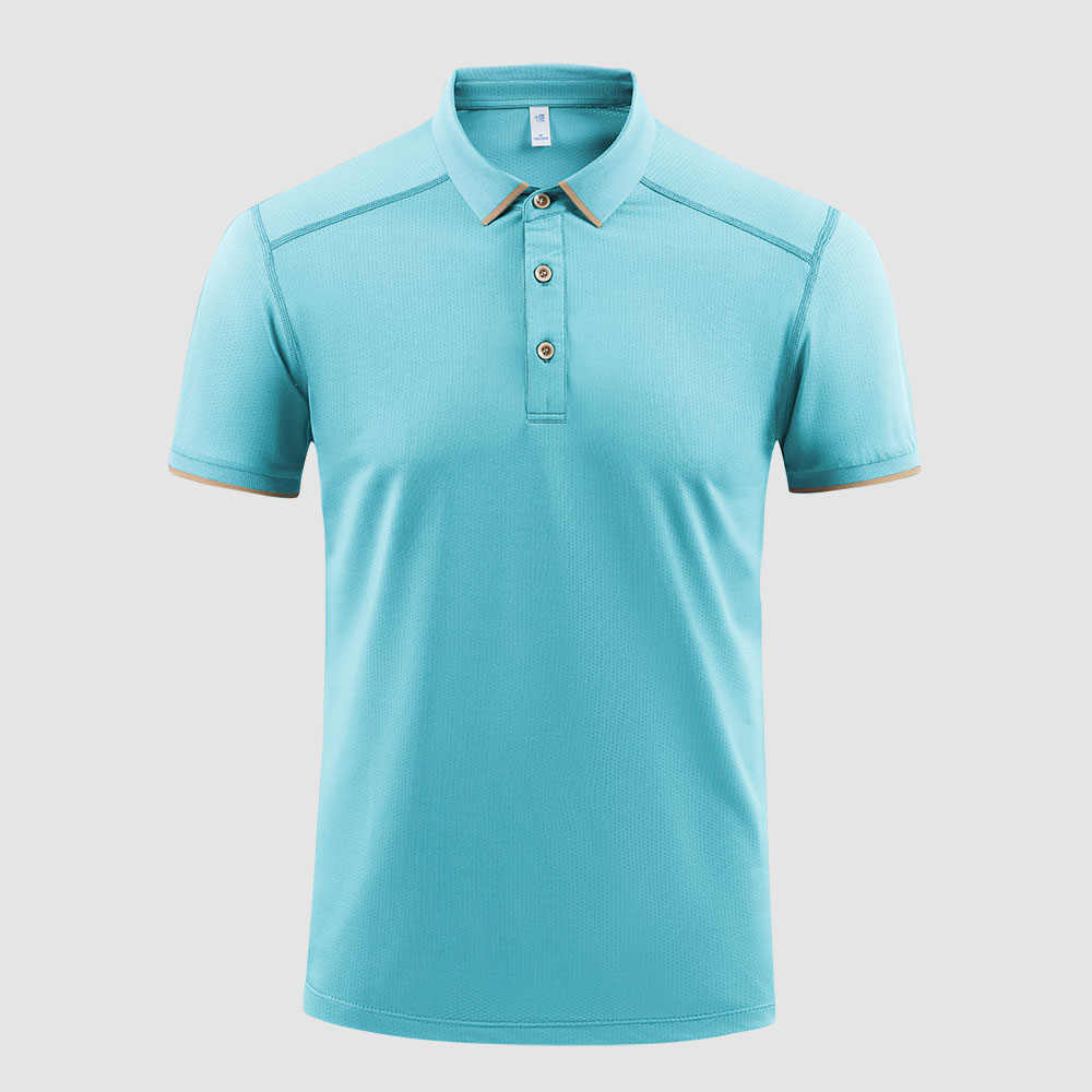 POLO衫定制8081天蓝