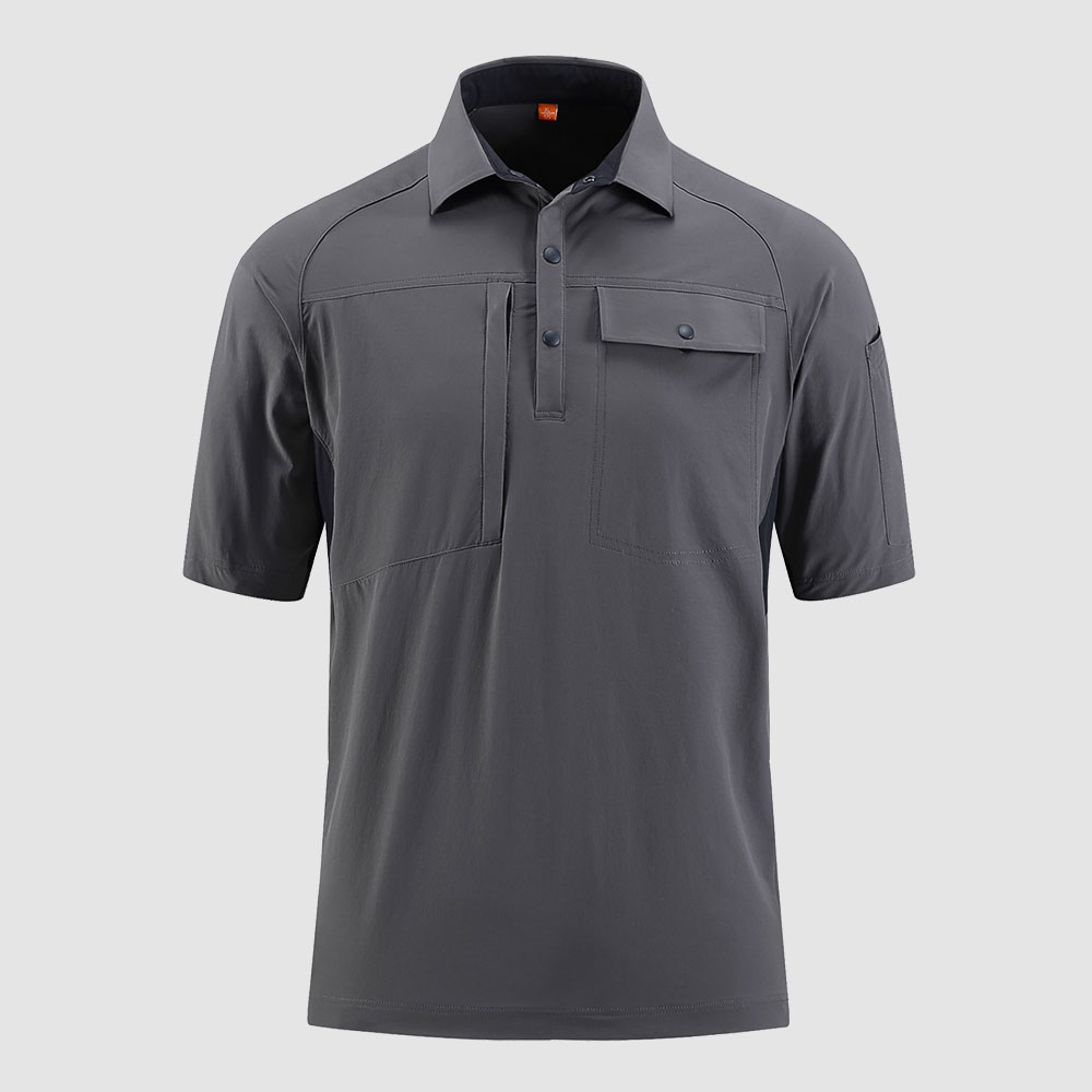 POLO衫定制SKY68008-中灰