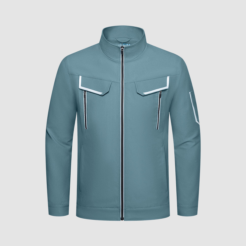 春秋工作服SKY006-竹叶青