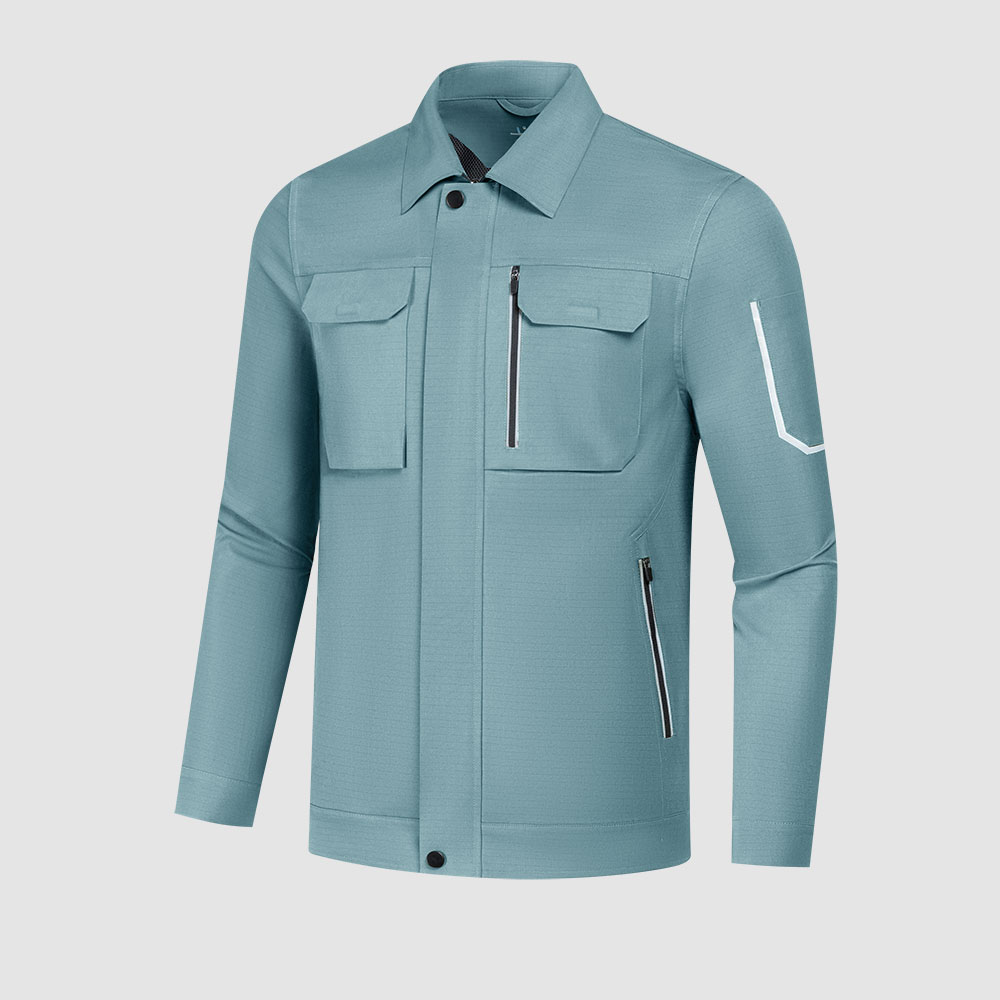 春秋工作服SKY002-竹叶青