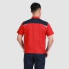 夏季工作服9803防静电大红