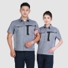 夏季工作服9803防静电浅灰