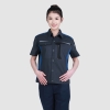 夏季工作服9803防静电铁灰