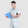 夏季工作服1065防静电浅灰