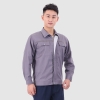 夏季长袖工作服0531灰色-