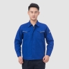 春秋工作服1809弹力宝蓝