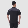 夏季工作服9801黑灰