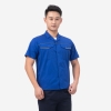 夏季工作服防静电6604弹力宝蓝