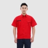 夏季工作服6602大红
