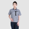 夏季工作服9803防静电浅灰