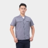 夏季工作服防静电6604弹力灰色