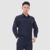 夏季长袖工作服防静电9904藏蓝