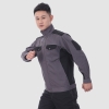 春秋工作服防撕裂9802灰黑