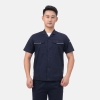 夏季工作服防静电6604弹力藏蓝-