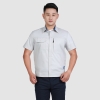 夏季工作服98002防静电浅灰