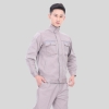 春秋工作服防阻燃9601浅灰
