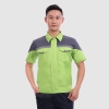 夏季工作服7701果绿