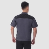 夏季工作服9801灰黑-
