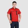 夏季工作服9803防静电大红