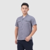 夏季工作服防静电6604弹力灰色